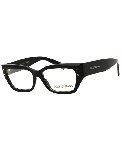 Dolce & Gabbana Women's 53mm Optical Frames In Black