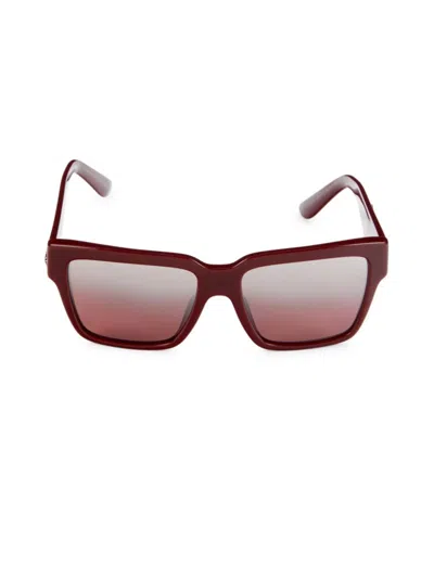 Dolce & Gabbana Women's 55mm Rectangle Sunglasses In Brown