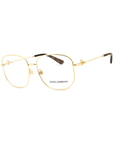 Dolce & Gabbana Women's 57mm Optical Frames In Gold