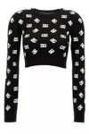 Dolce & Gabbana Long Sleeve Sweater In Multicolor