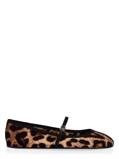 Dolce & Gabbana Women's Animalier Shoes In Hy13m