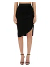 Dolce & Gabbana Women's Asymmetrical Skirt In Black