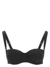 Dolce & Gabbana Satin Balconette Bra In Black