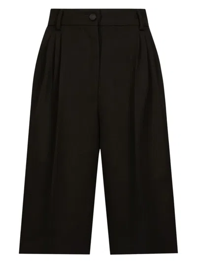 Dolce & Gabbana Women's Bermuda Tuxedo Shorts