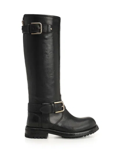DOLCE & GABBANA DOLCE & GABBANA WOMEN BIKER BOOT