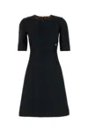Dolce & Gabbana Black Brocade Dress In Black