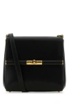 Dolce & Gabbana Marlene City Grained Leather Shoulder Bag In Black