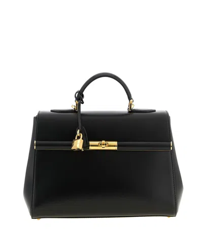 Dolce & Gabbana Black Marlene Small Satchel