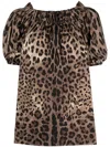 Dolce & Gabbana Women Blouse In Brown