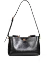 Dolce & Gabbana Vittoria Hand In Calfskin Leather Bags In Black