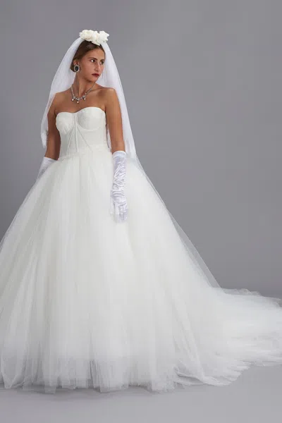 Dolce & Gabbana Bride Dress In White