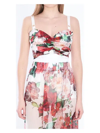 DOLCE & GABBANA WOMEN'S BUSTIER TOP