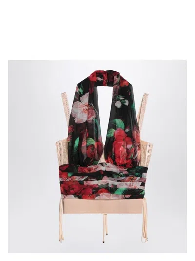 DOLCE & GABBANA WOMEN'S BUSTIER TOP