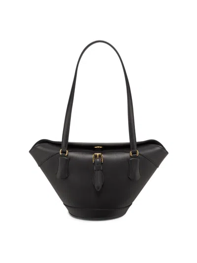 Dolce & Gabbana Women's Capri Leather Tote Bag In Black