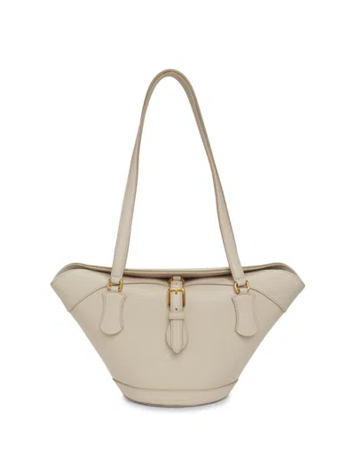 Dolce & Gabbana Women's Capri Leather Tote Bag In White