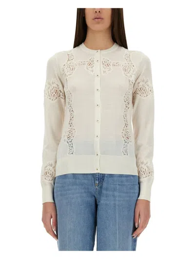 DOLCE & GABBANA WOMEN'S CASHMERE AND SILK CARDIGAN