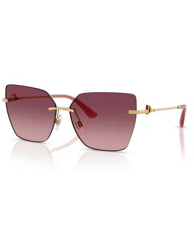 Dolce & Gabbana Women's Cat Eye Sunglasses, Dg2321 In Brown