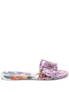 Dolce & Gabbana Beach Slider In Multicolor