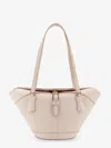 Dolce & Gabbana Capri Leather Shoulder Bag With Buckle Detail