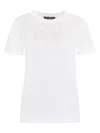 Dolce & Gabbana Cotton Crew-neck T-shirt In White