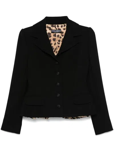 DOLCE & GABBANA DOLCE & GABBANA WOMEN CREPE BLAZER