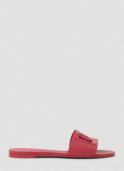 Dolce & Gabbana Women Cut Out Logo Slides