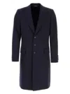 Dolce & Gabbana Women's Dark Stretch Polyester Blend Coat