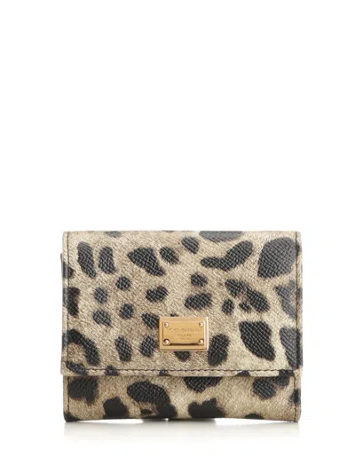 Dolce & Gabbana Women Dauphine Calfskin Wallet In Multi