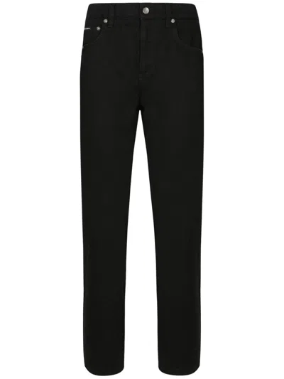 Dolce & Gabbana Boyfriend Jeans In Multicolor