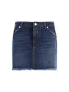 Dolce & Gabbana Women Denim Miniskirt In Blue
