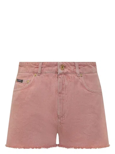 DOLCE & GABBANA WOMEN'S DENIM SHORTS