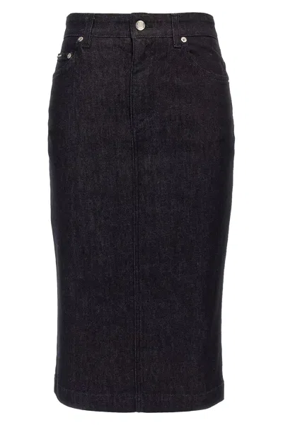 DOLCE & GABBANA DOLCE & GABBANA WOMEN DENIM SKIRT
