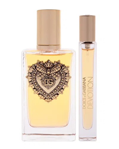Dolce & Gabbana Women's Devotion Edp 2pc Set In Transparent