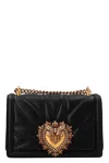 Dolce & Gabbana Women 'devotion' Midi Crossbody Bag In Black