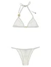 Dolce & Gabbana Dg Logo Triangle Bikini Bikini In White