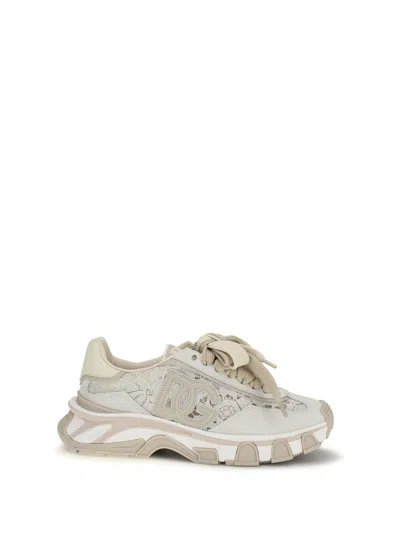 Dolce & Gabbana Women Dg Country Road Lace Sneakers In Multi