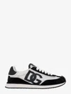 Dolce & Gabbana Dg Cushion Black/white Sneakers In Black
