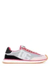 Dolce & Gabbana Cushion Sneakers With Rubber Sole And Leather Trim In Multicolor