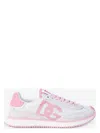 Dolce & Gabbana Canvas And Suede Sneakers In White