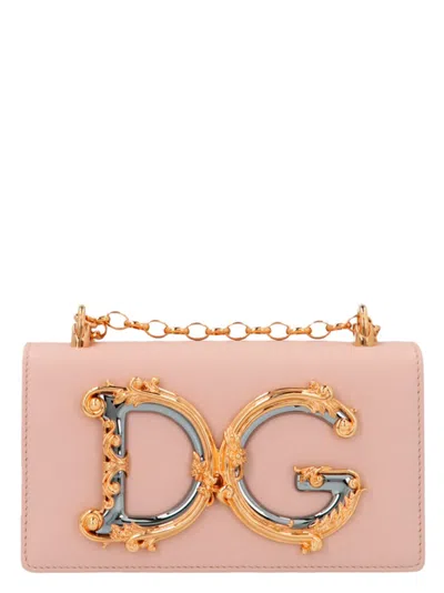 Dolce & Gabbana Women 'dg Girl' Mini Crossbody Bag In Pink