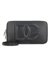 Dolce & Gabbana Dg Small Leather Camera Bag In Black