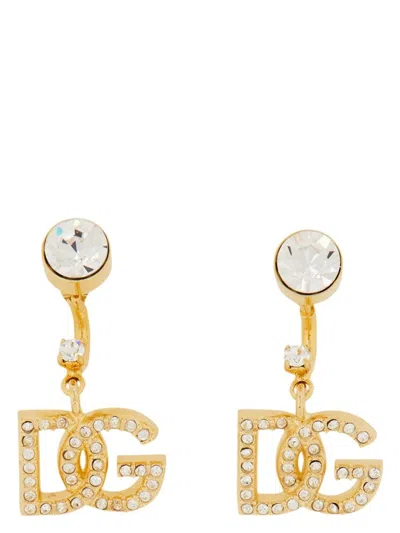 DOLCE & GABBANA WOMEN'S DG LOGO EARRINGS