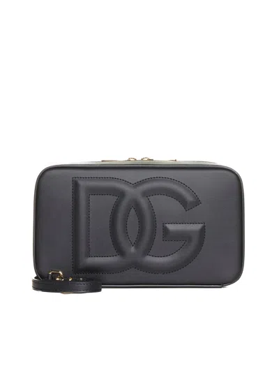 Dolce & Gabbana Women Dg Logo Leather Bag In Multi