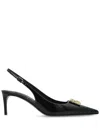 Dolce & Gabbana Women Dg Logo Leather Pumps In Multi