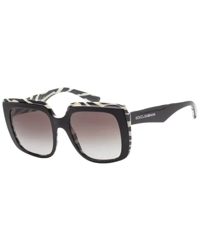 Dolce & Gabbana Women's Dg4414 54mm Sunglasses In Black