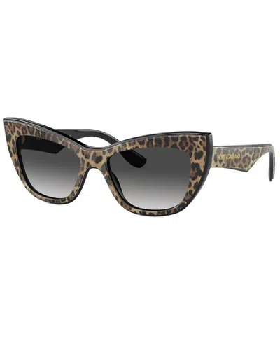 Dolce & Gabbana Women's Dg4417 54mm Sunglasses In Black