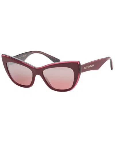 Dolce & Gabbana Women's Dg4417 54mm Sunglasses In Red