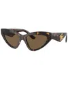 Dolce & Gabbana Dg Crossed Cat-eye Frame Sunglasses
