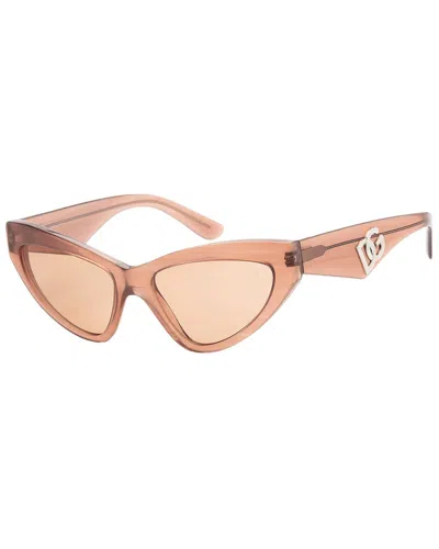 Dolce & Gabbana Women's Dg4439 55mm Sunglasses In Neutral