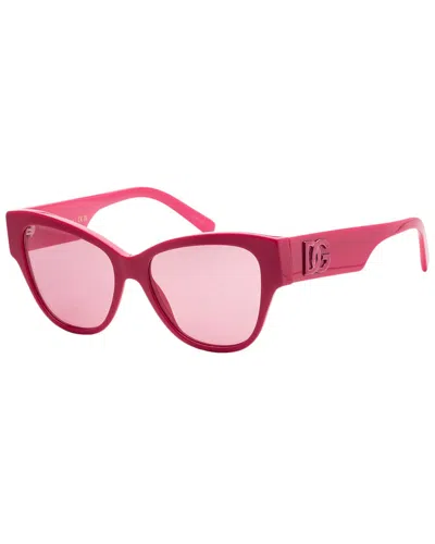 Dolce & Gabbana Women's Dg4449 54mm Sunglasses In Pink